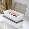 Plastic Utensils Drawer Organizer Drainage Cutlery Storage Box Chopstick Box  Utensil Holder
