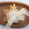 Wedding Boutonniere and Wrist Flower Set Wrist Jewelry For Wedding Ceremony Celebration Bride Groom Dressingup Props