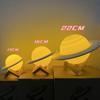 Saturn LED Night Light - USB Rechargeable Planetary Ornament for Atmosphere & Qixi Festival Gift