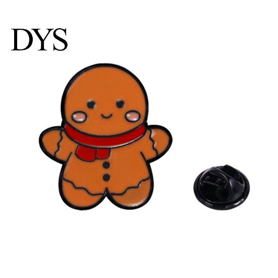Elk Bag Decoration Pin Christmas Cartoon Enamel Brooch, Santa Claus Snowman Tree Badge Pin, Alloy Festive Badges Bags Scarves Clothes Decorative