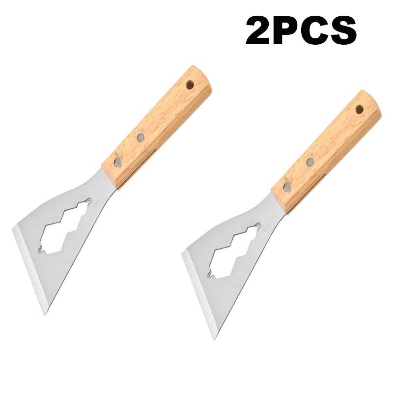 Multi-functional Shovel Long Handle Shovel Thickened Stainless Steel Kitchen Cleaning Tool Household Shovel for Scraping Dust