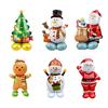 60Inch Christmas Decorative Aluminum Foil Balloons Santa Claus Snowman Xmas Celebration Balloon Home Party Christmas Decoration
