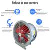 Industrial High-Speed Explosion-Proof Axial Flow Fan for Dust Removal and Firefighting Ventilation