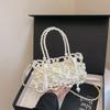 Spring Summer Fashi Hollow Out Beaded Shoulder & Crossbody Bags for Women 2026  String Sense of Luxury Grace Handbags