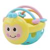 1Pcs Bee Shape Soft Teething Toys Newborn Early Educational Touch Hand Grasping Ball New Hand Bell