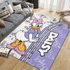 1pc Disney Cartoon Characters Pattern Carpet Area Rug Non-slip Carpet Hand Washable Floor Mat Suitable For Living Room Bedroom Home Decor
