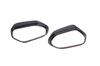 Set of 2 Door Mirror Visor Frame Garnishes and for Toyota Prius and Camry Also Compatible with Toyota Camry and Other Aftermarket Parts (Left Right)