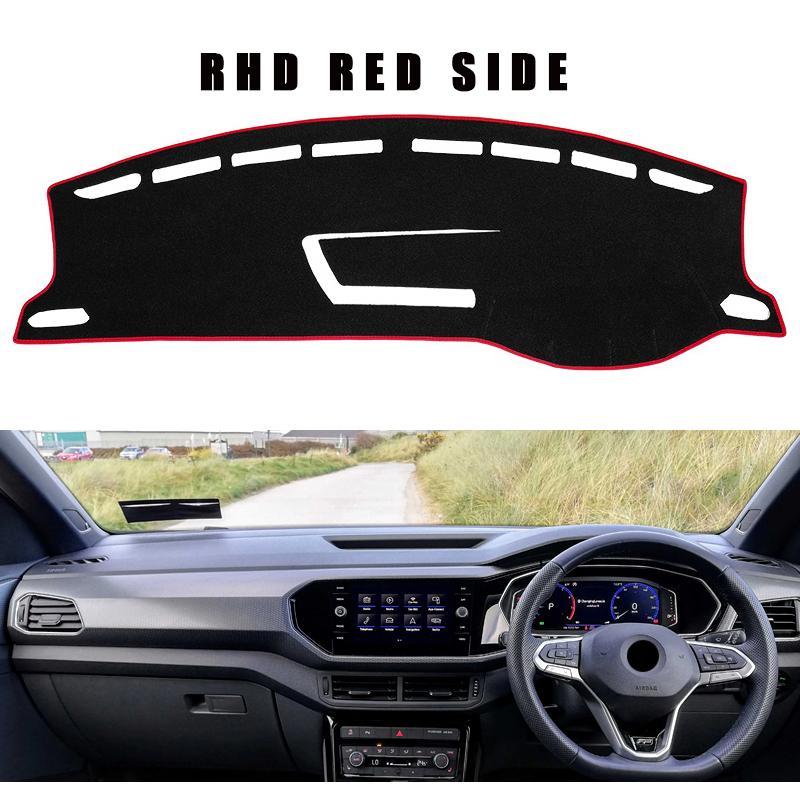 

Car Dashboard Cover Mat Sun Shade Pad Instrument Panel Carpets Anti-UV For Volkswagen VW T-CROSS T CROSS 2018 -2026 Accessories