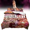 Character Swift Taylor Pattern Print Duvet Cover Pillowcase Set Bedroom Bedding