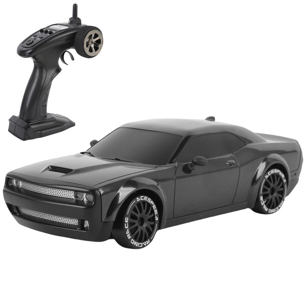 Remote Control Drift Car, 2.4GHz 1:20 Scale 4WD Model Vehicle with Gyro and LED Lights, 360 Degree Drifting Toy Car for