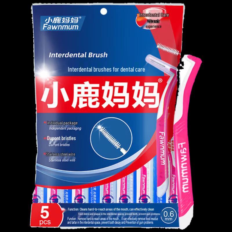 Little Deer Mom Classic L-Shape Interdental Brushes