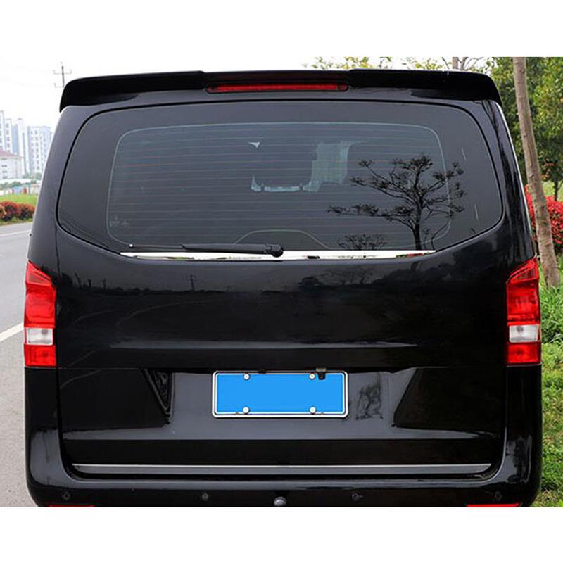 For Benz Vito W447 2016 2017 2018 Car Rear Window Pillar Post Cover Decoration Glass Exterior Accessories