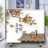 6 Sizes Cartoon Printed Radiator Dust Cover Household Oil Tin Dust Cover Heater Dust Cover Fabric Electric Heating
