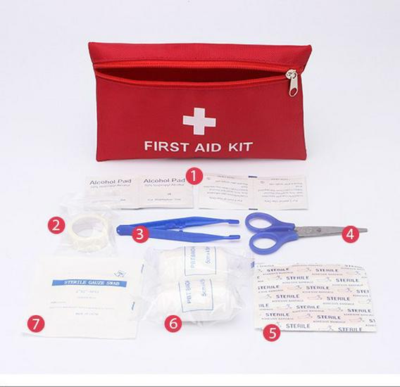 Portable Emergency & First Aid Kit: Ideal for Outdoors, Cars, Households, Earthquake Preparedness, and Self-Driving Adventures