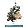 Retro Peacock Wall Lamp Living Room Bedroom Bedhead Background Wall Creative Decoration Wall Lamp