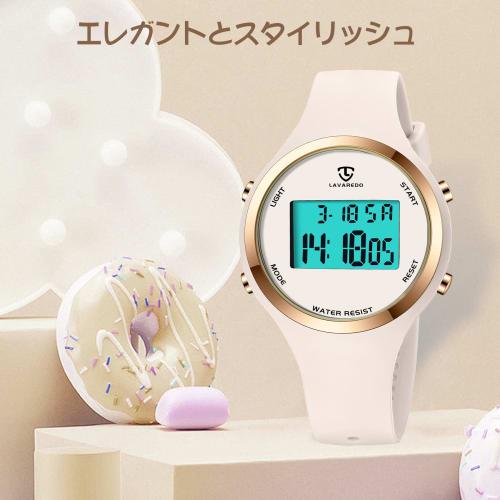 Women's Digital Wristwatch, Men's Unisex Watch, Children's Watch, Sports Watch, Multi-function Watch with Alarm, Date Display, Waterproof Watch, Outdo