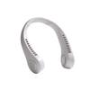 Neck-Hanging Fan, Cool Whole-Body USB Fan, Portable Mini USB Rechargeable Fan, Outdoor Use, White