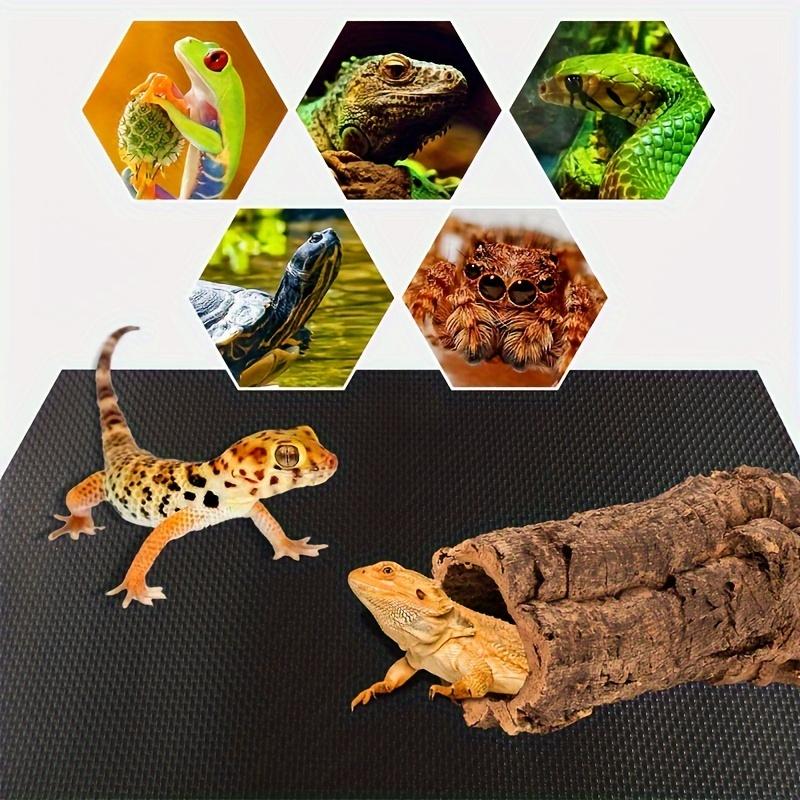 Mat for Reptile Terrariums, Suitable for Amphibians, Designed for Bearded Dragons, Leopard Geckos,Snakes,And Turtles.Cut To Size