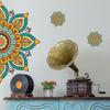 Lotus Flower Vinyl Wall Sticker Zen D Cor Light Brightness