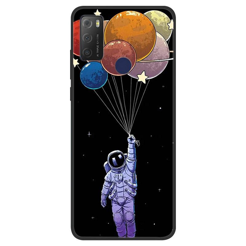 For TCL 20Y 6156D Case Shockproof Soft TPU Silicone Phone Cover For TCL 20Y 20 Y E 6125F Fundas For TCL20Y TCL20E Shell Coque