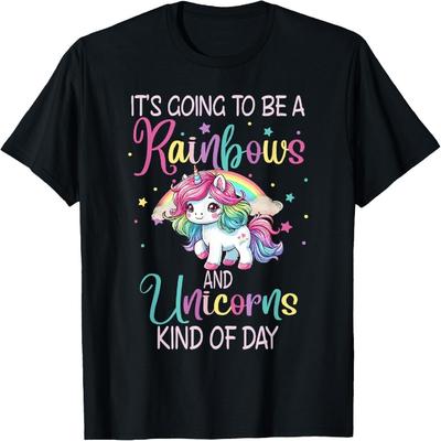 It's Going To Be A Rainbows And Unicorns Kind Of Day Unicorn T-Shirt