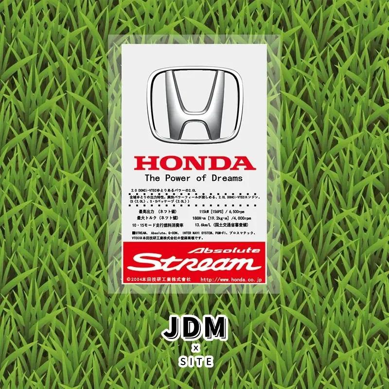 JDM Sticker For Honda Mugen Power Civic Accords CRV Odyssy Hrv Jazz CBR VTEC VFR The Windshield Of a Car Electrostatic Film JS1