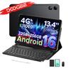 Doogee Tabletă PC 2 în 1 Tab G6 Max Android 16 Gemini AI Ecran 13,4'' 32GB+256GB Baterie 11000mAh 7,7mm Ultra-subțire Widevine L1