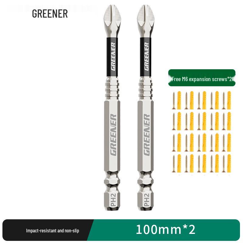 Green Forest S2 Non-Slip Magnetic Screwdriver Set