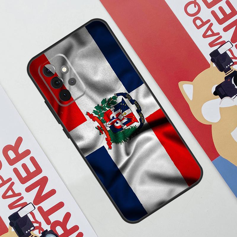 Dominican Republic Flag Case For Samsung Galaxy A52 A32 A12 A56 A36 A16 A13 A23 A33 A53 A54 A34 A14 A15 A35 A55 A17
