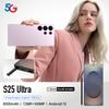 S25 Ultra 5G Unlocked Smart Cell Phone Case with HD Screen Dual Sim Custom Size MTK Processor for Gaming Mobile Condition