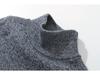 Spicy Chic Semi-High Neck Short Sleeve Knitted Dress - Spring 2025 Retro Waist-Hugging Bodycon Mini