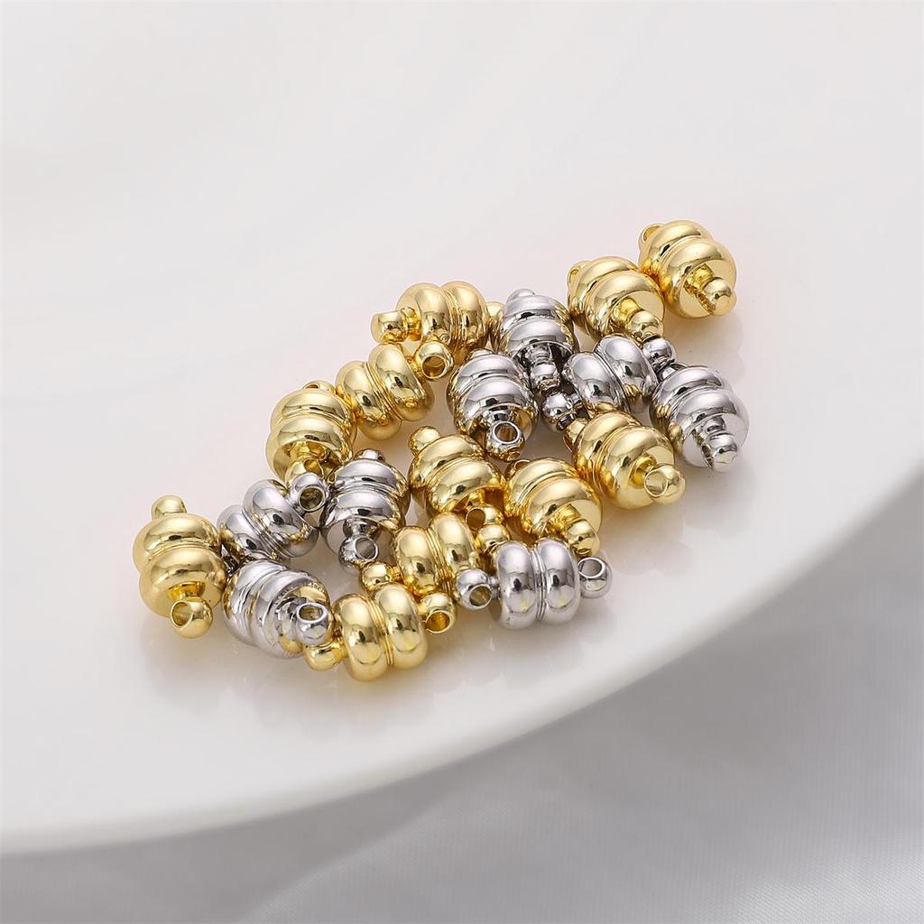 7*13mm Copper Magnetic Buckle Jewelry Making DIY Bracelet Necklace Accessories