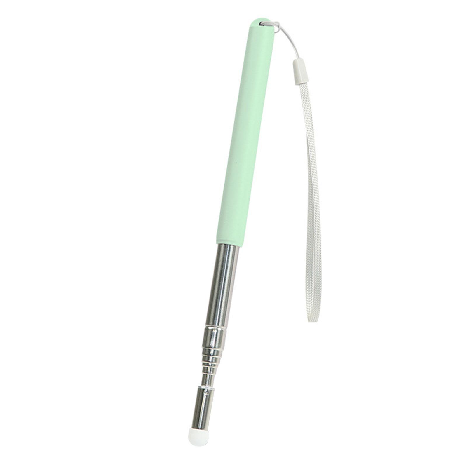 Pointeur Télescopique Pour Enseignant - Rétractable De 20 à 99 Cm, Pointe Feutre, Lot De 2, Acier Inoxydable