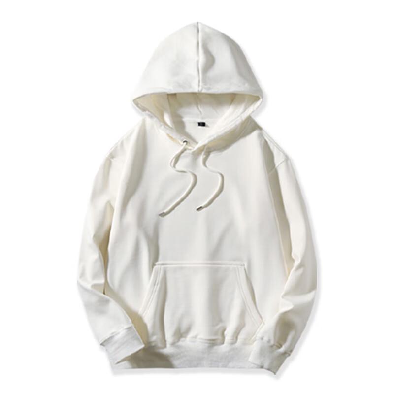

Qis suo 300g Pure Cotton Hooded Sweatshirt S