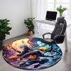 1pc Kakashi Office Round Area Rug, Under Office Chairs Bedroom Living Room Home Decor  A1022105