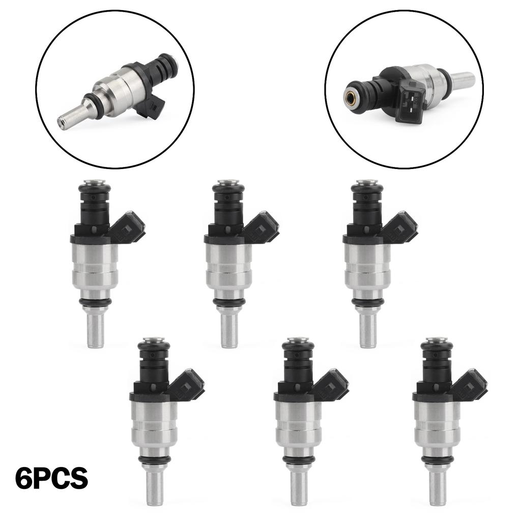 6pcs Fuel Injectors Fits BMW X3 Z3 Z4 528i 328Ci 323Ci 525i 325xi 320i 1427240