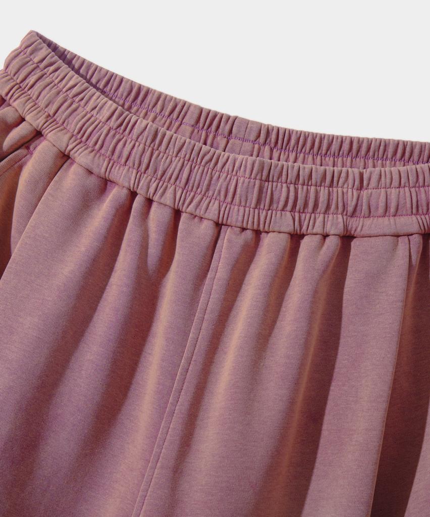 Dimiteulibeullaeg Vlad One-Pleat Pigment Fade Wash Sweatpants_Pink