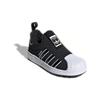adidas Originals Superstar 360 Wtr Low-Top Sneakers Kinder-Sneakers Leuchtend-Schwarz Weiß EG3362