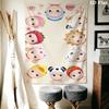 Sonny Angel Wall Tapestry Aesthetic Wall Hanging Printed Fabric Blanket Decorative Tapestries for Bedroom Living Room Home Decor