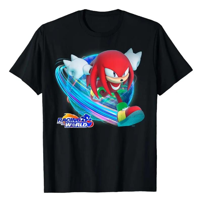 Camiseta Con Los Nudillos De Sonic The Hedgehog, Con Dise?o S