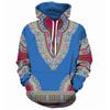 2023Uomo Usanze Popolari Africane Stampa 3D Felpe con Cappuccio da Uomo Felpe Felpa con Cappuccio Cool Hip Hop Streetwear Felpa Tuta Maschile
