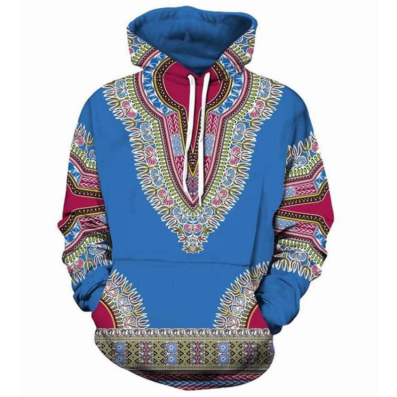 2023Uomo Usanze Popolari Africane Stampa 3D Felpe con Cappuccio da Uomo Felpe Felpa con Cappuccio Cool Hip Hop Streetwear Felpa Tuta Maschile