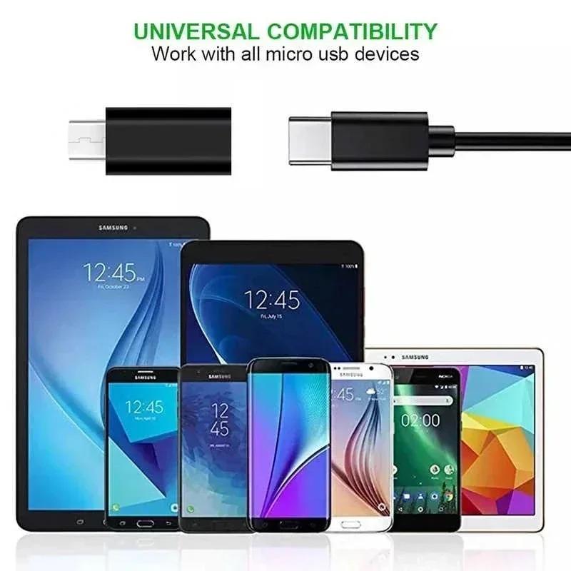 1-10Pcs USB Type C Male To Micro USB Female Adapter Connector For Samsung Xiaomi Phone Converter USB C to Micro Charger Adaptor