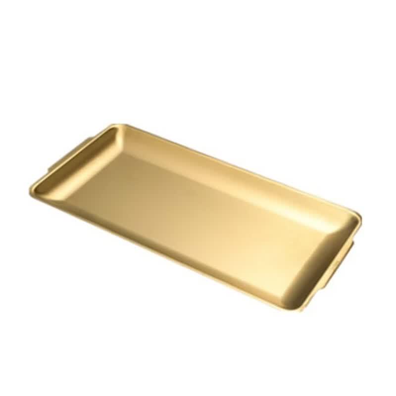 

Rectangular Stainless Steel Serving Tray