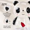 Money Management Box Clear Panda Piggy Bank for Kids, Plastic Cash Coin Bank, Kids Saving Jar Decoration, Christmas Birthday Girls Boys