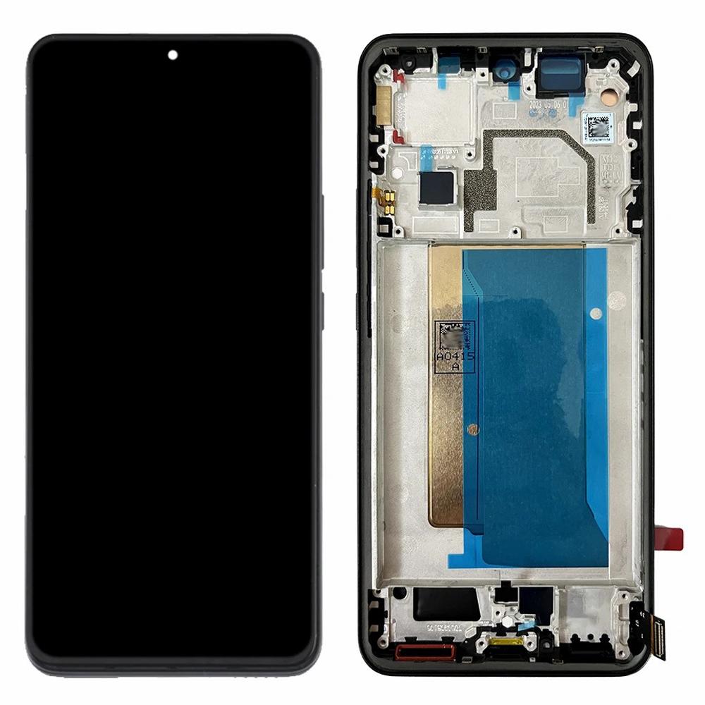 Für Xiaomi 13T/13T Pro/Redmi K60 Ultra OEM Grade S AMOLED Bildschirm und Digitizer-Einheit+Rahmenteil (ohne Logo)
