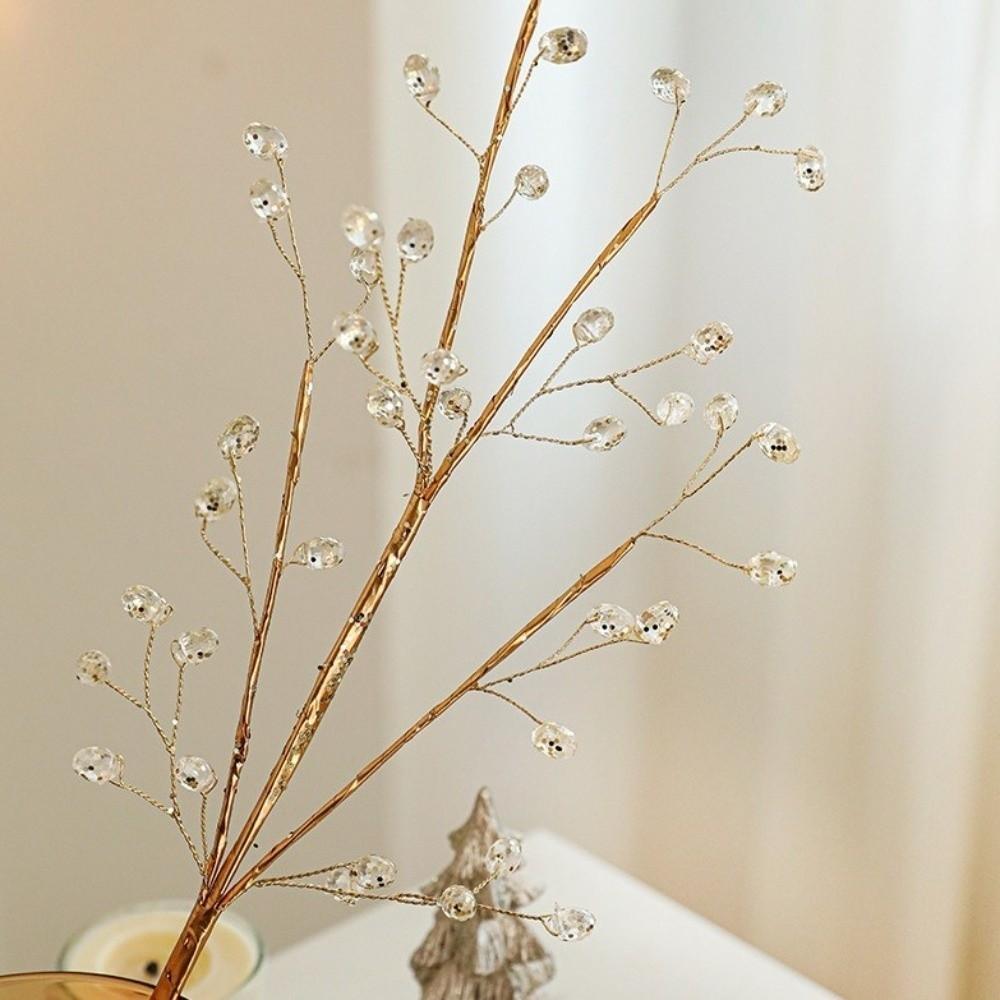 DIY Kristallbaumzweige Transparente Perle Weihnachtsbaumschmuck Weihnachtsdekoration