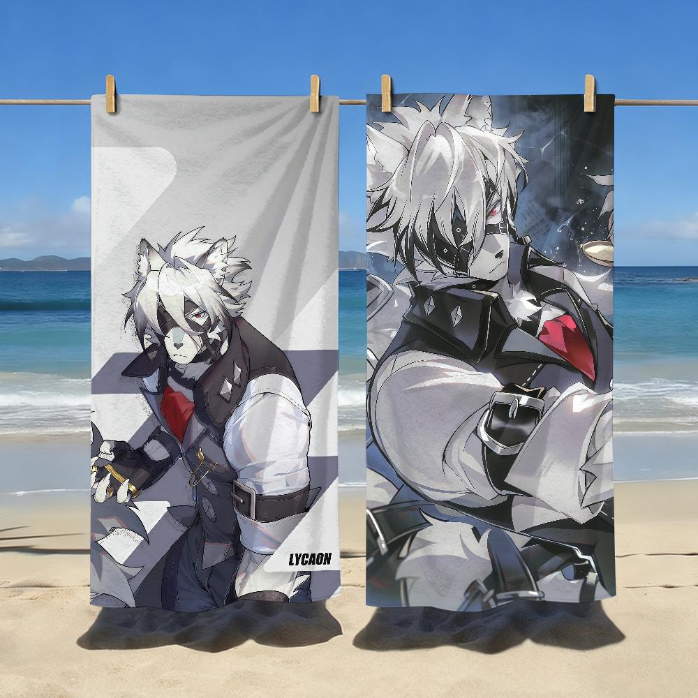 ZZZ Von Lycaon Game Towel Sports Quick Dry Travel Camping Gear Sandproof Soft Light Large Beach Towel