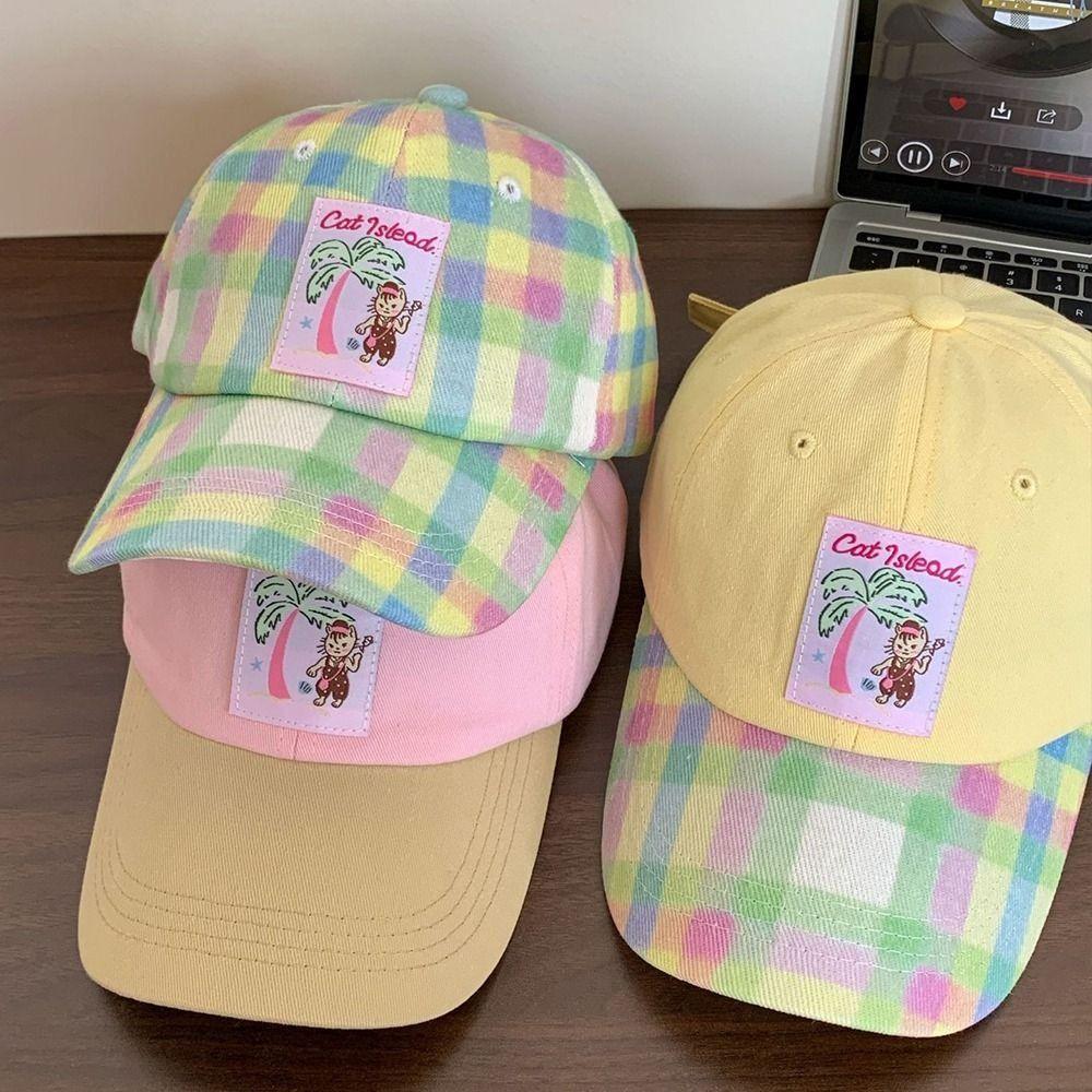 Embroidery Baseball Hat Spring Summer Snapback Cap Trendy Peaked Cap  Teenagers