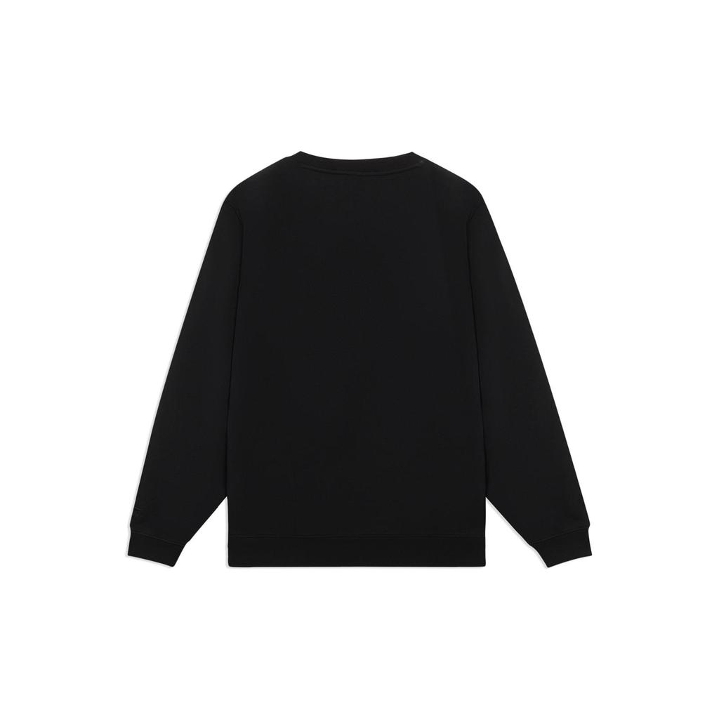 Li Ning Sports Life Collection Sweatshirt Unisex Black AWDT063-2